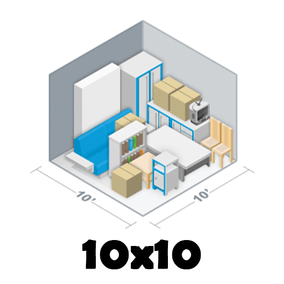 10' x 10' Self-Storage Units