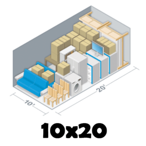 10' x 20' Self-Storage Units